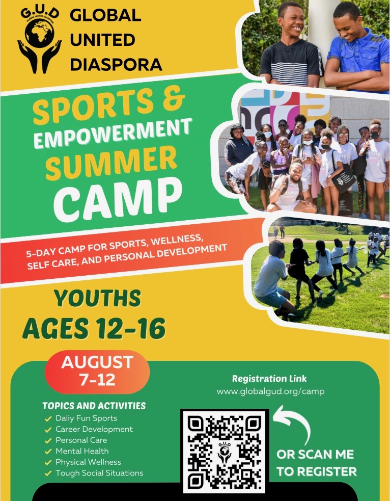 Global United Diaspora Sports & Empowerment Summer Camp