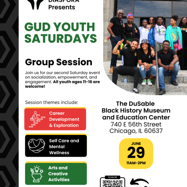 Global United Diaspora Saturday Session Flyers